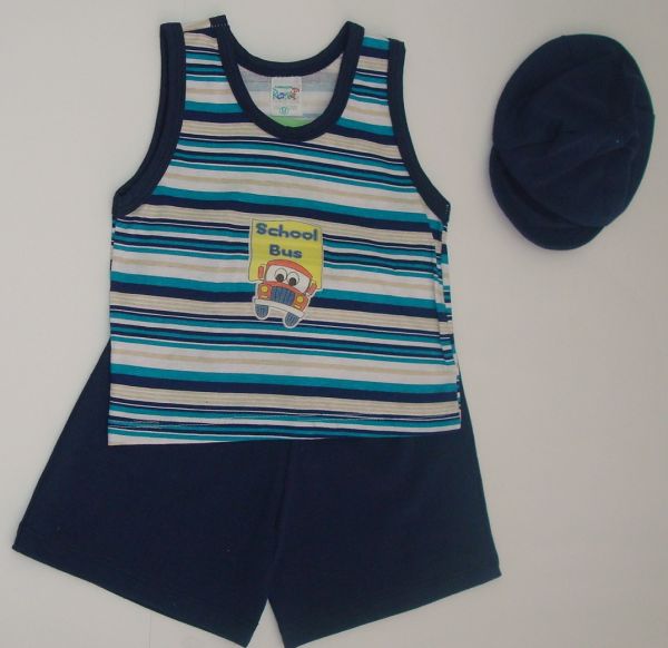 Conjunto Shorts e Regata Malha - M