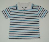 Camiseta Polo Listrada - Malha G