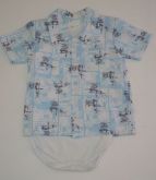 Body Regata com Camisa Manga Curta - EG