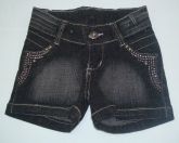 Shorts Jeans Preto - Nº04